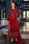 3 Piece Unstitched Embroidered Jacquard Lawn Suit